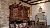 Extraordinary furniture has found the perfect home here. 