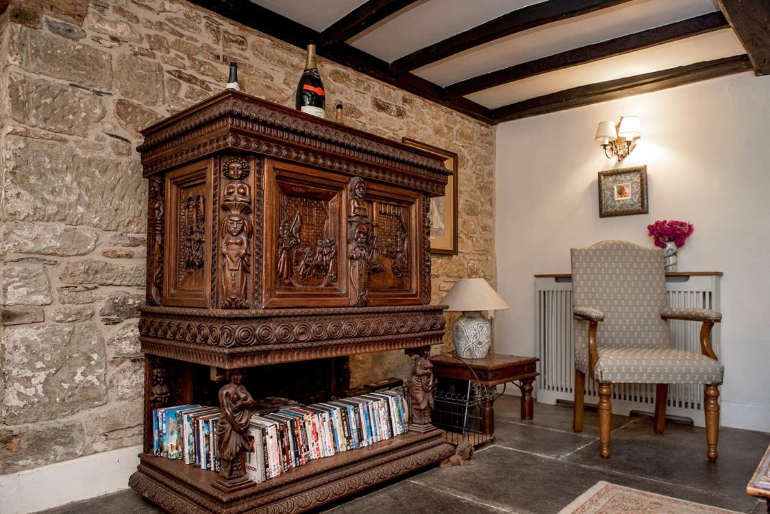 Extraordinary furniture has found the perfect home here.