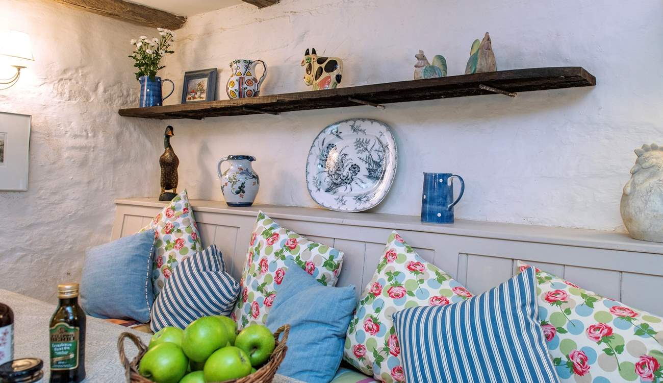 Lovely touches at every turn.