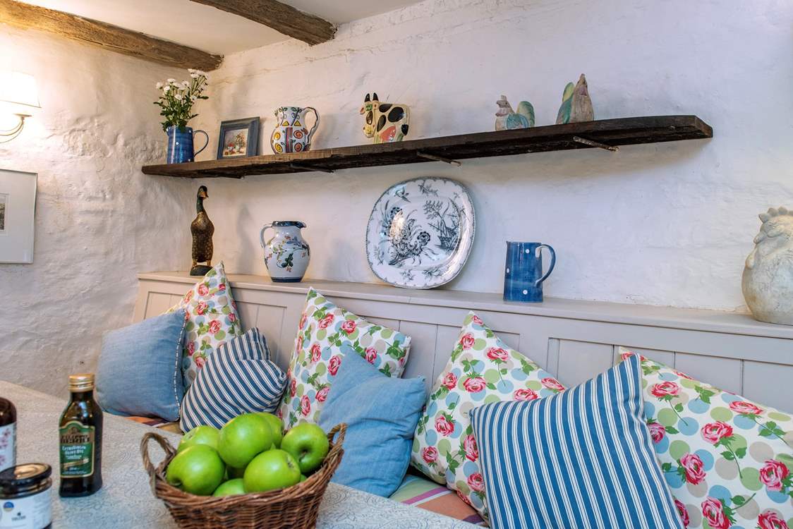 Lovely touches at every turn.