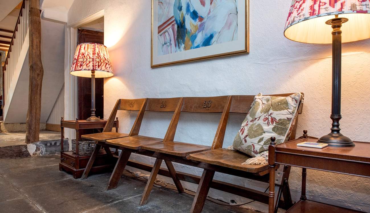 There are some beautiful pieces of classic furniture.