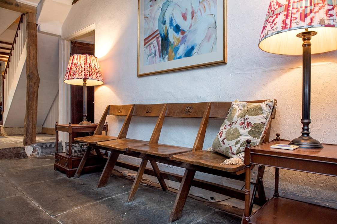 There are some beautiful pieces of classic furniture.