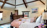 Characterful bedroom 5 has a king-size bed  and is accessed via bedroom 4.  - Thumbnail Image