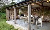 The delightful outside space for al fresco dining whatever the weather.  - Thumbnail Image