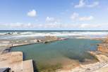 If you'd rather avoid the waves, try swimming in the sea pool at Bude.