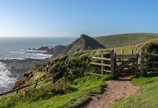 With miles of coast path to explore you will never tire of the scenery here. 