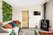On cooler days light the wood-burner and get cosy.