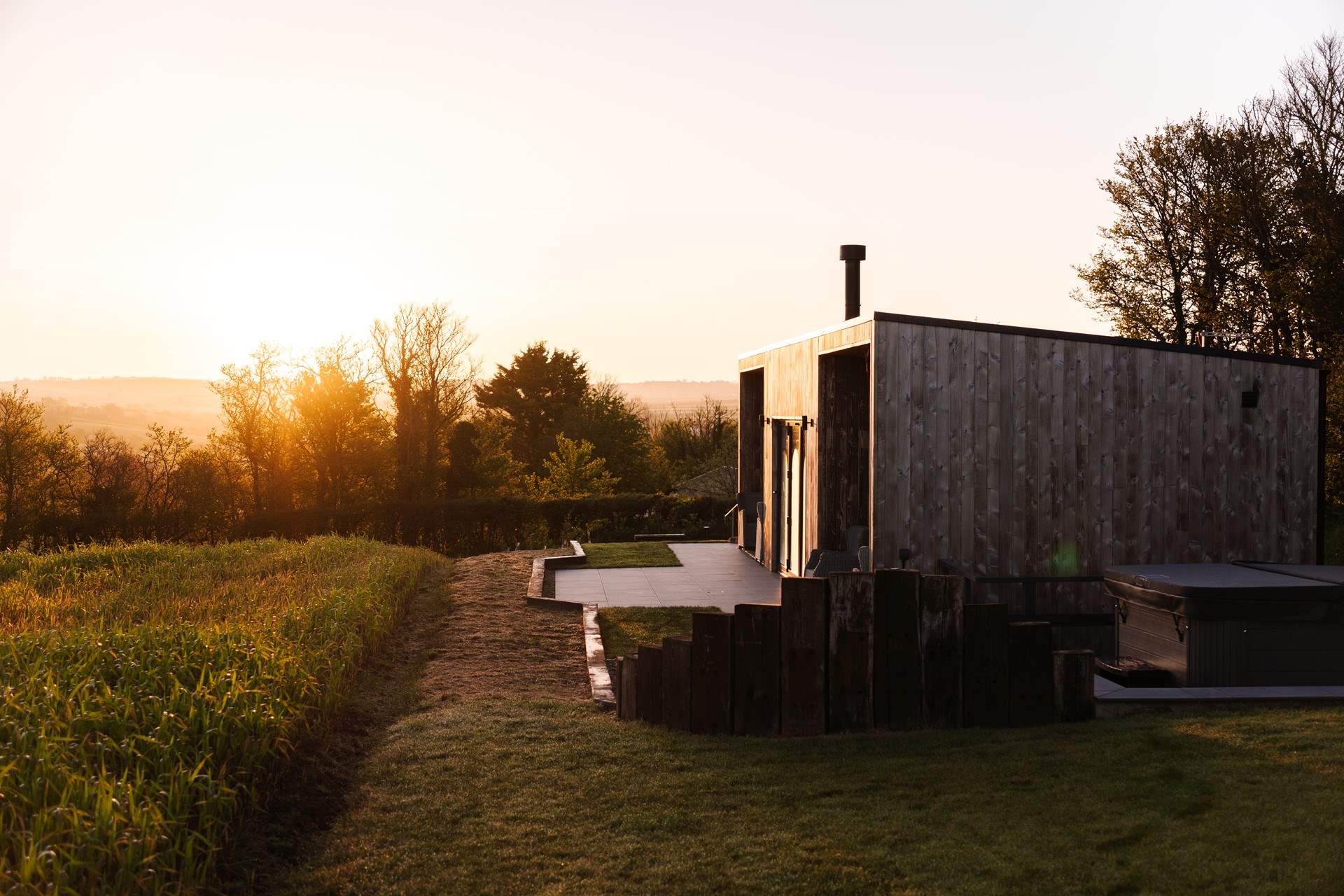Your gorgeous cabin for five in Bude. 