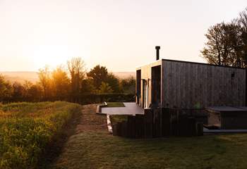 Your gorgeous cabin for five in Bude. 