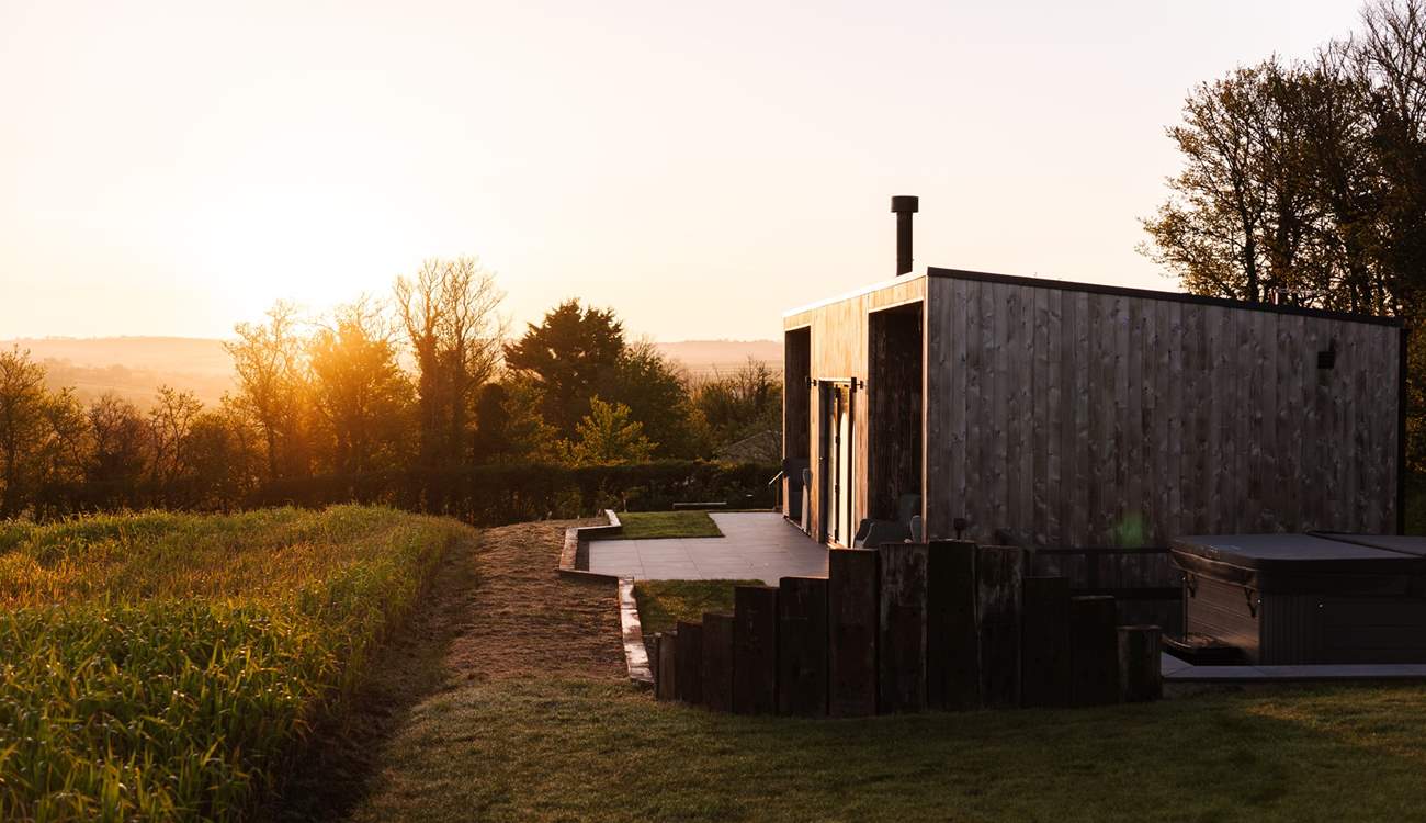 Your gorgeous cabin for five in Bude. 