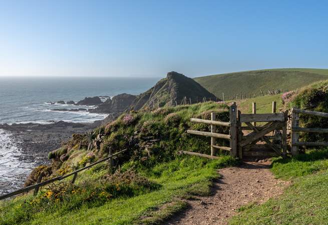 Be sure to pack your walking boots and explore the South West Coast Path. 