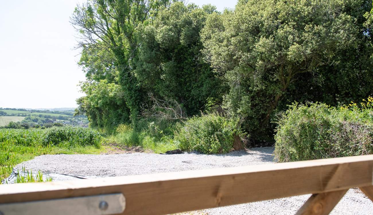There is car parking for one car 50 metres from the hideaway.