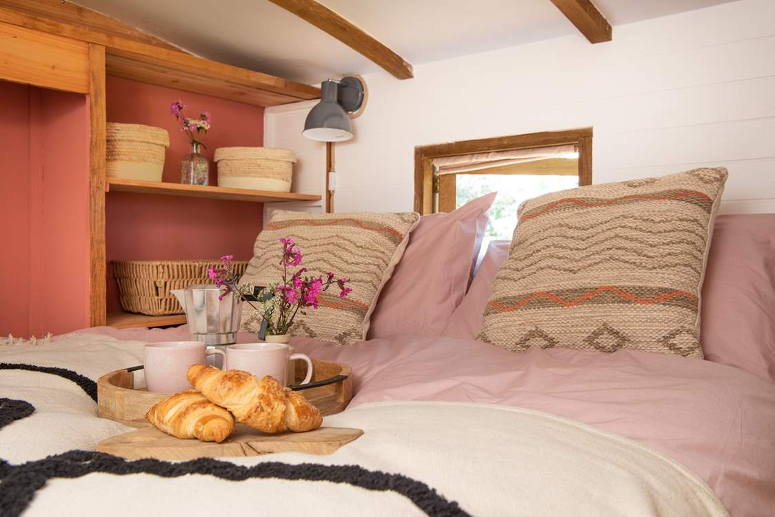 A cosy little nest promising a peaceful night's sleep.