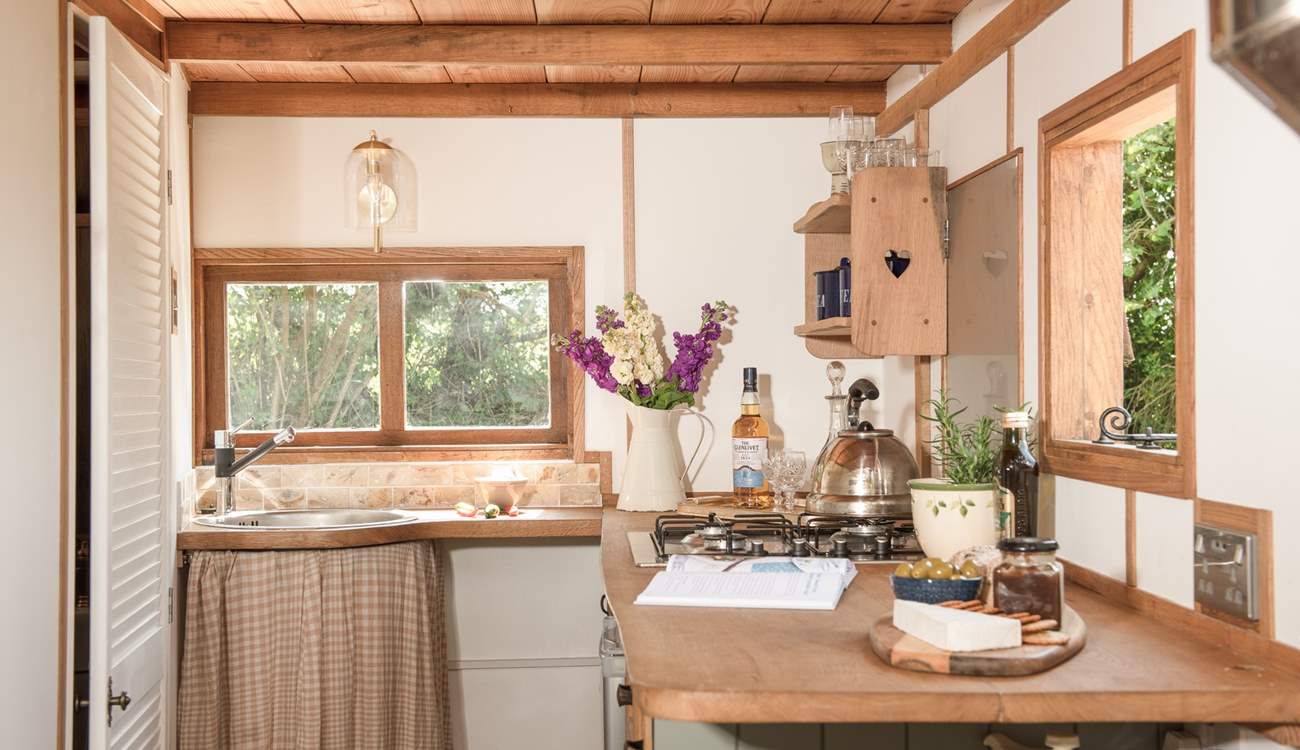 Cottage-style chic. 
