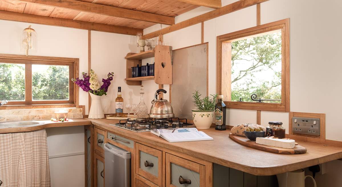 The sweet kitchen-area is simply gorgeous.