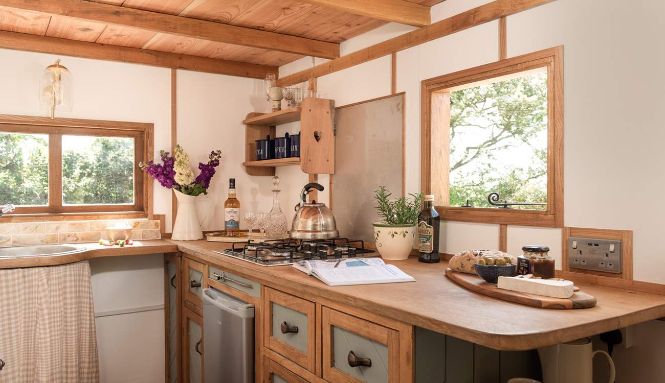 The sweet kitchen-area is simply gorgeous.