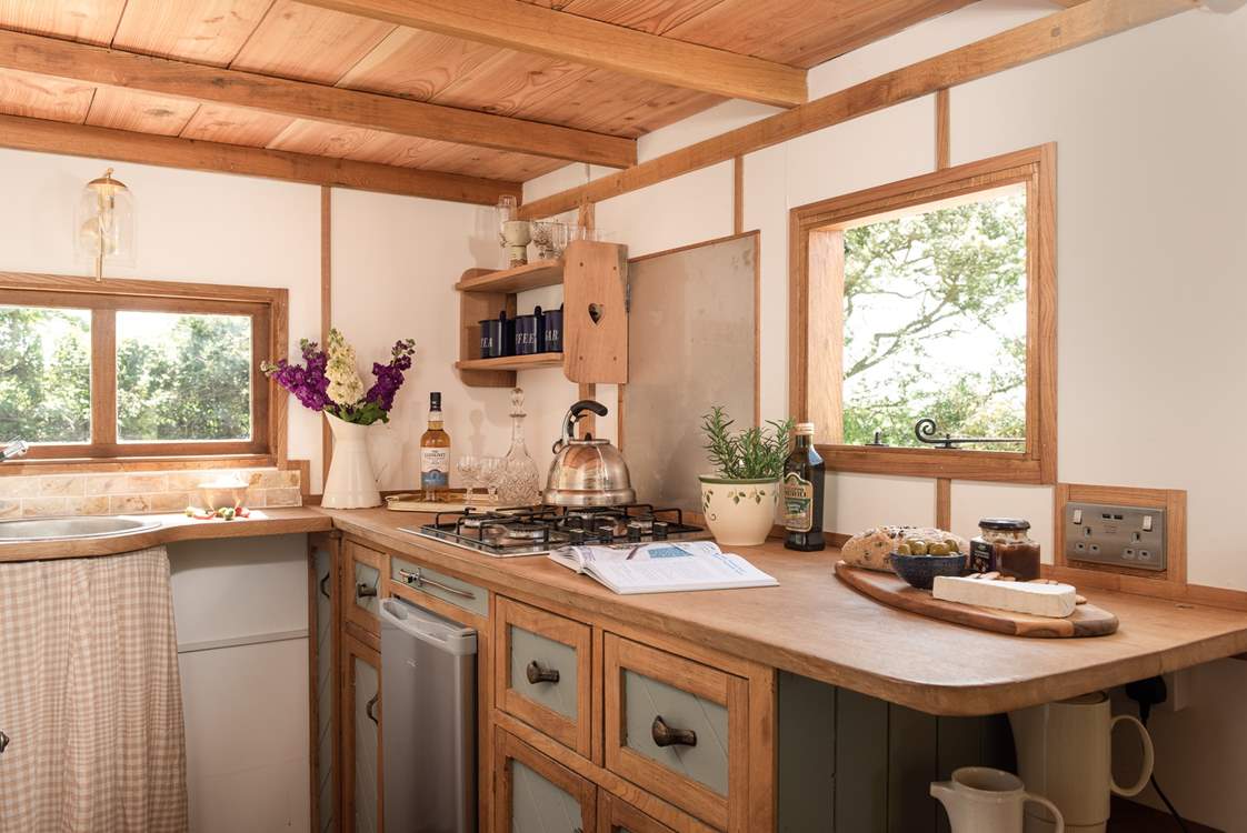 The sweet kitchen-area is simply gorgeous.