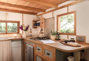 The sweet kitchen-area is simply gorgeous.