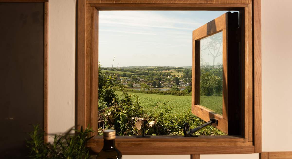 Just the view when prepping dinner!