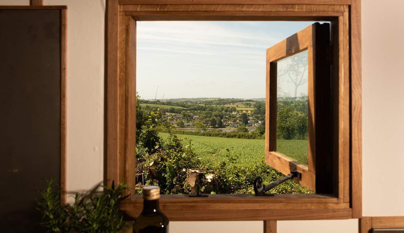 Just the view when prepping dinner!
