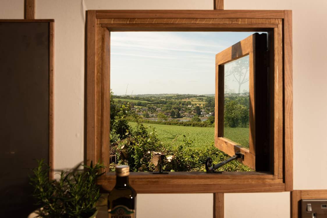 Just the view when prepping dinner!