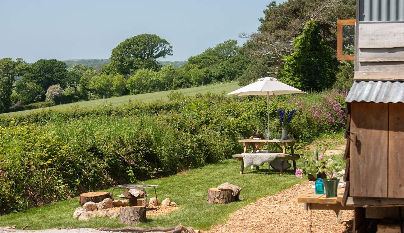 Plenty of spots to sit and watch the natural world go by... you may even hear a skylark sing!