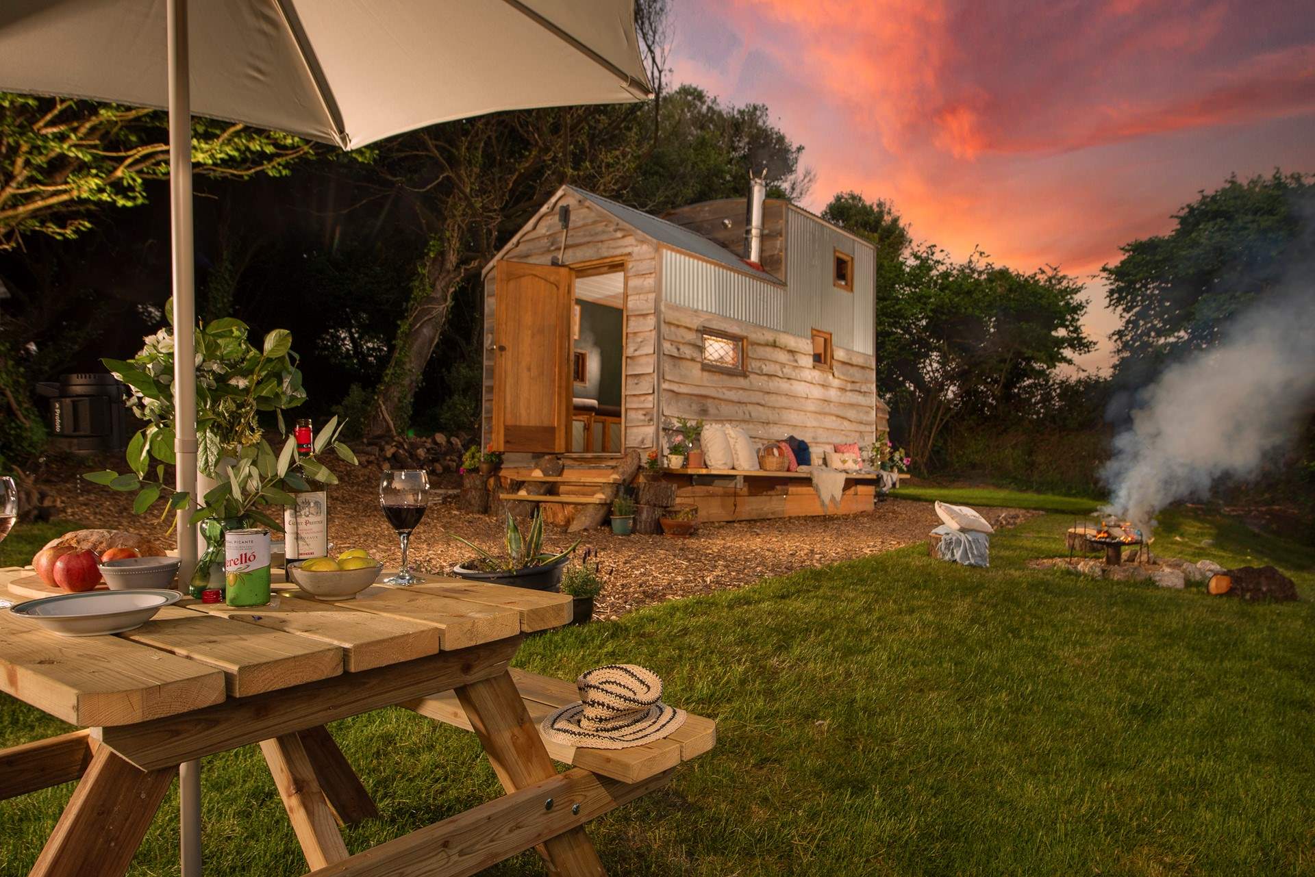 Balmy summer evenings at Skylark are good for the soul. 