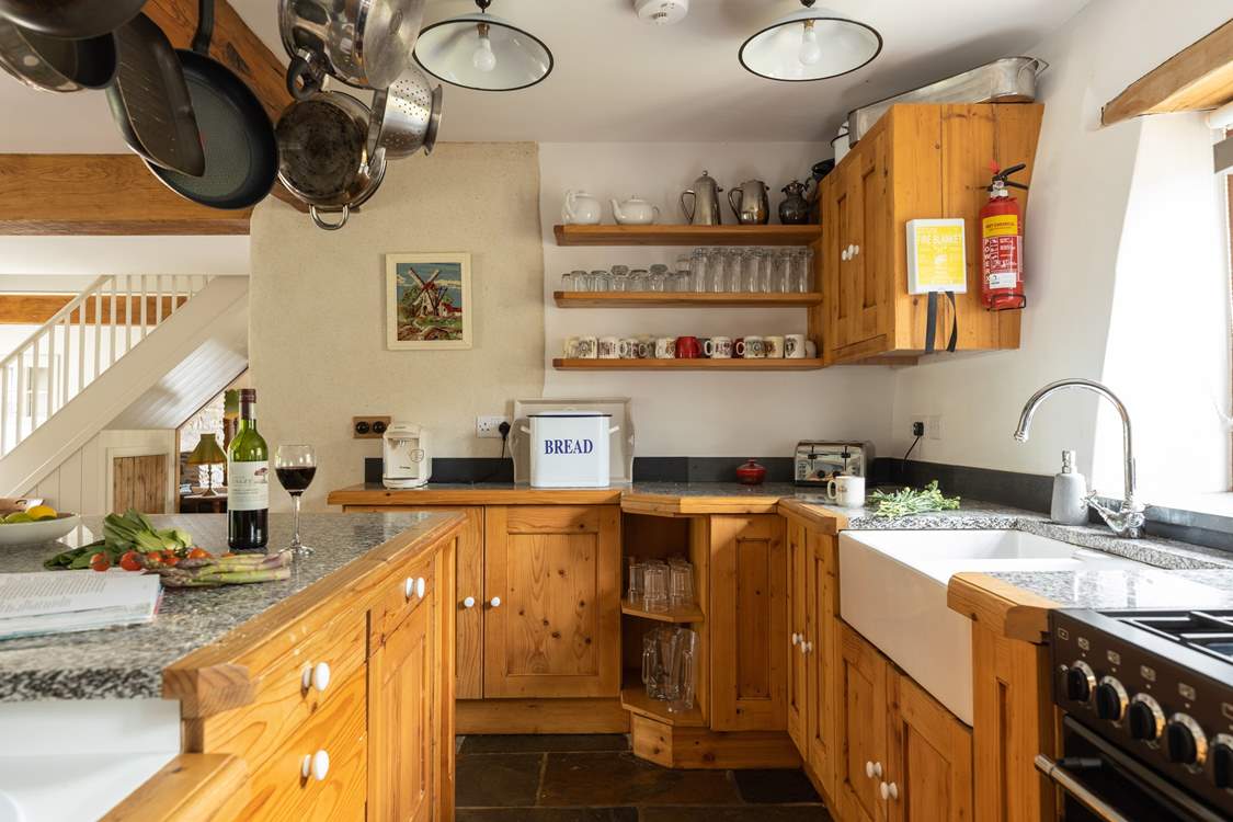 The heart of the house is always the kitchen.