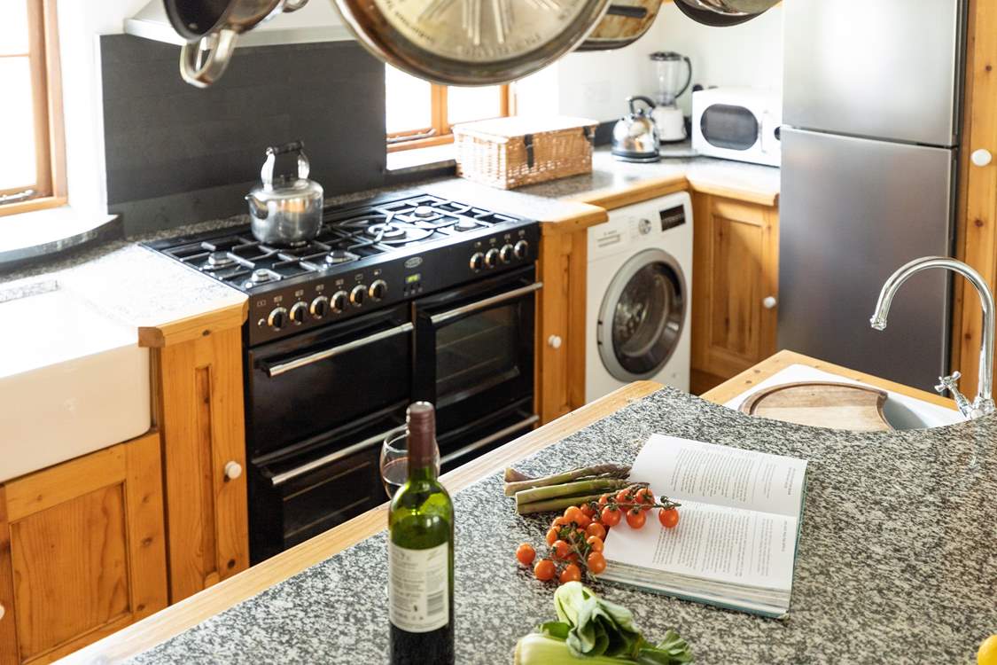 A kitchen that allows you to do as little or as much as you like but has all the mod-cons you would expect.