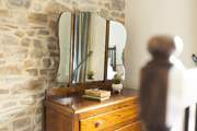 The house is filled with antique furniture giving the house a lovely charm.