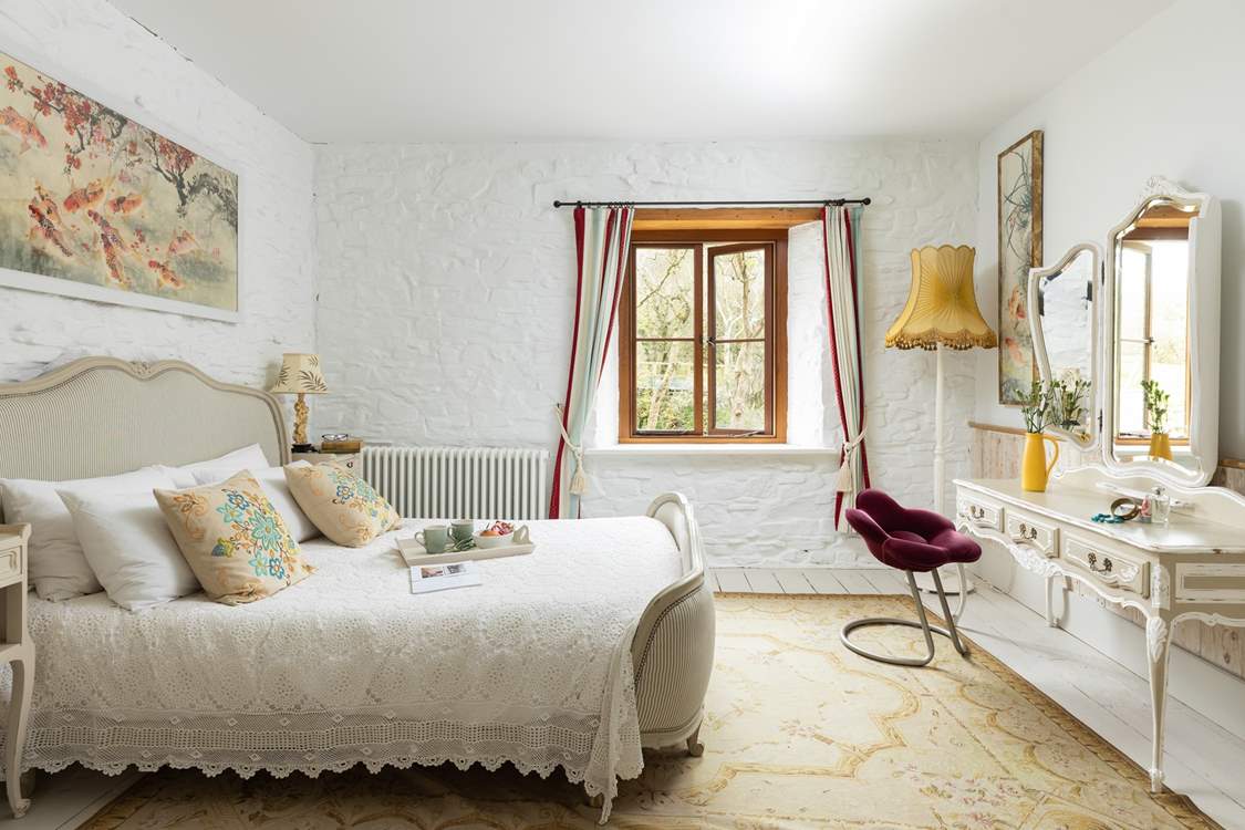 A bedroom that you will look forward to retreating to to!