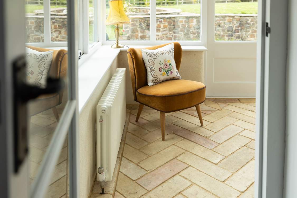 A place to sit and stop.