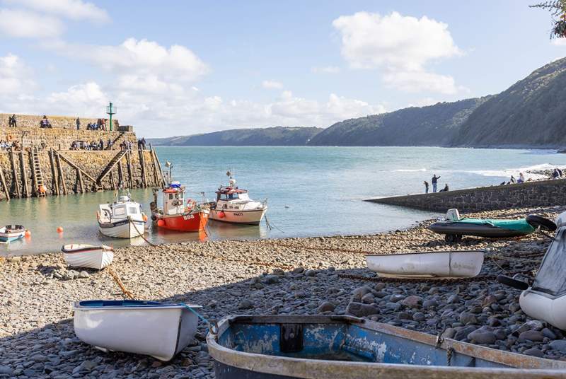 Head to Clovelly and step back in time.