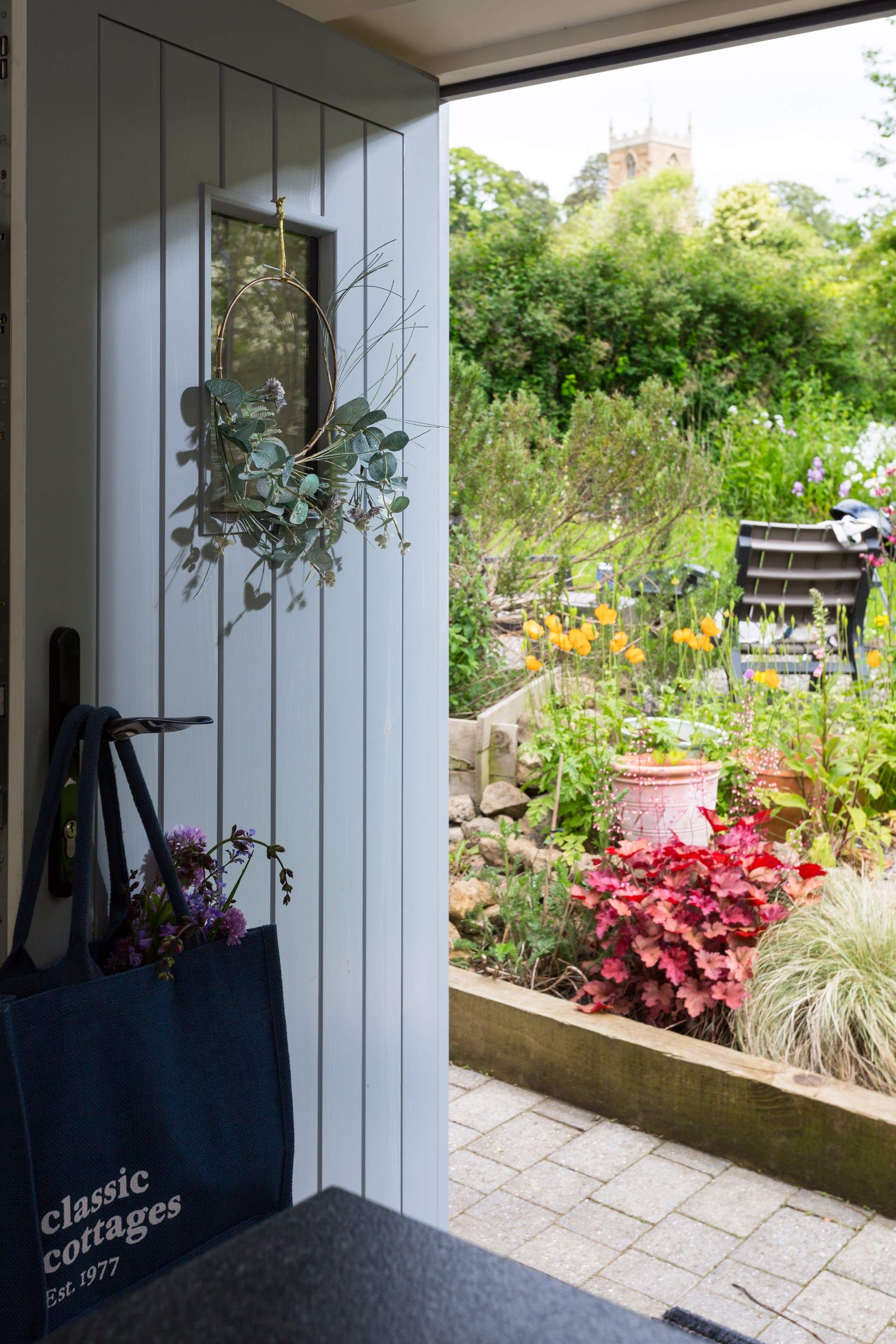 From the pathway step into your holiday retreat.