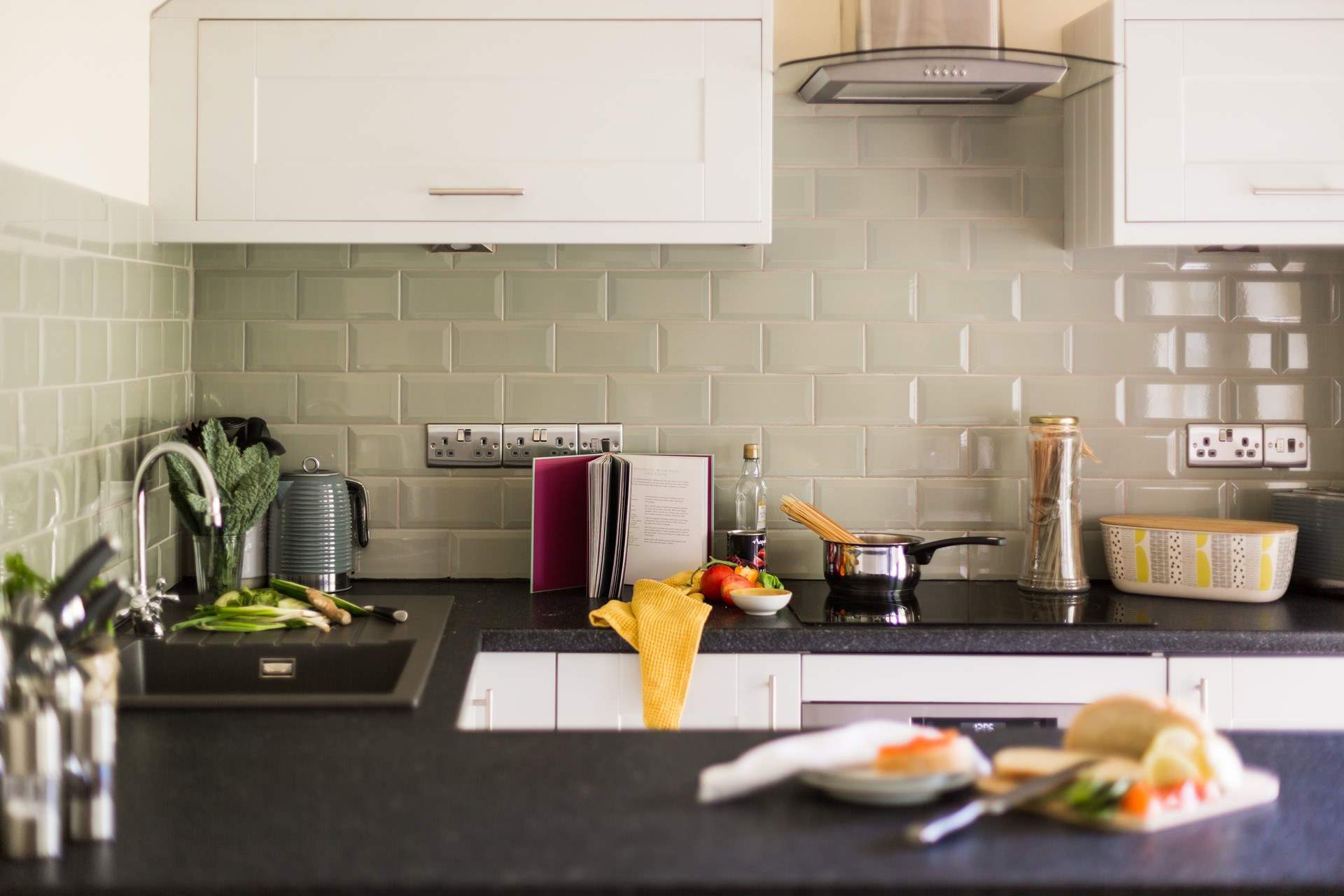 The kitchen is a great place to cook up a treat with all the local produce.