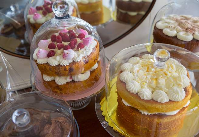 Finish off with scrumptious cakes from The Vintage Tea Room next door.