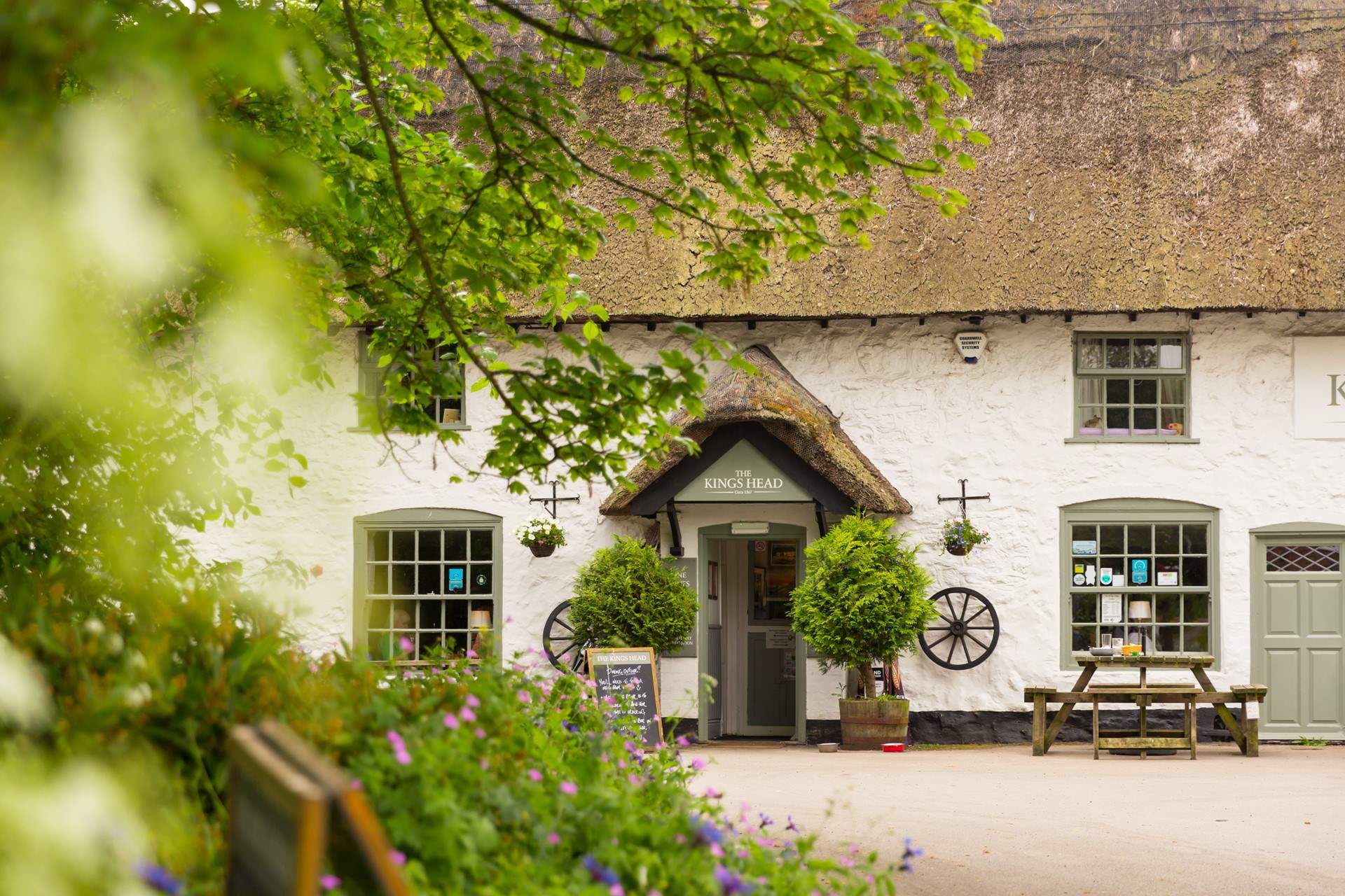 Or take a walk to the pub for an evening meal.