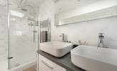 Twin sinks for that added bit of luxury and a separate enclosed shower. - Thumbnail Image