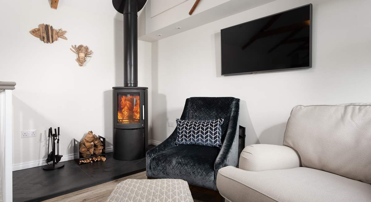 Fire up the toasty wood-burner on those out-of-season breaks.