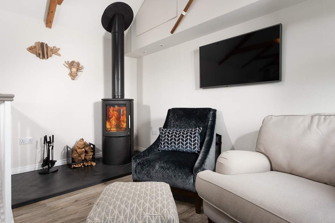 Fire up the toasty wood-burner on those out-of-season breaks.