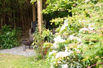 Lose an afternoon in a good book amongst the flora.