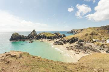 Dramatic Kynance Cove is a photographer's delight.