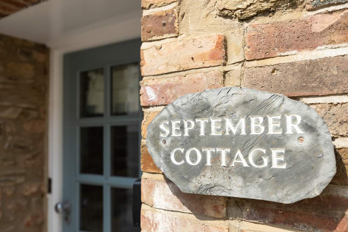 Welcome to September Cottage.