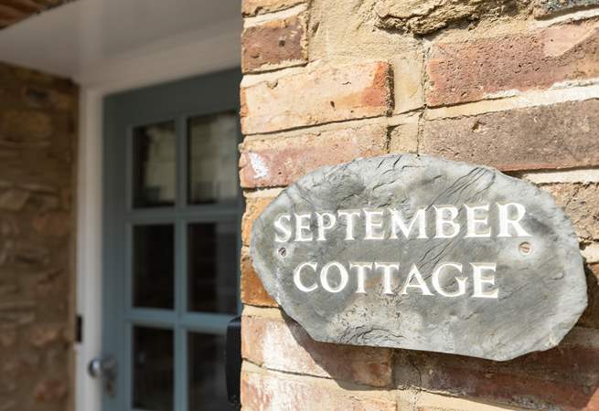 Welcome to September Cottage.