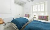 The twin bedroom is ideal for either adults or children.  - Thumbnail Image