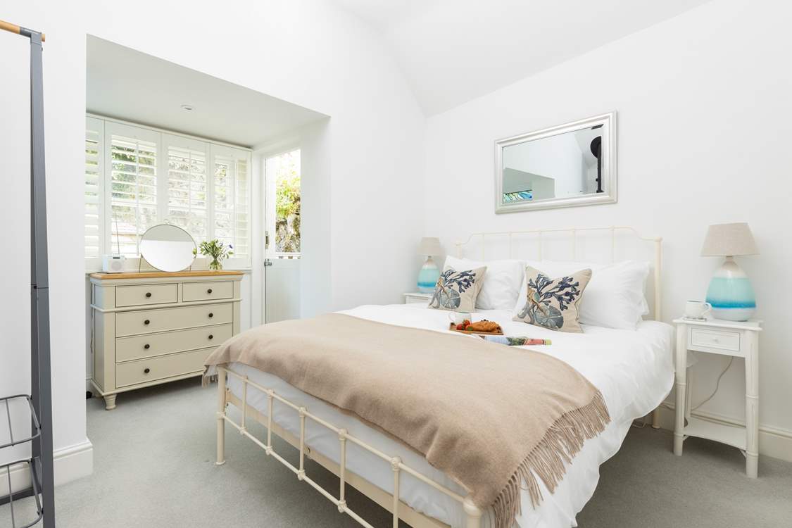 The bedrooms are beautifully furnished.