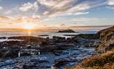 Catch a sunset at Godrevy. - Thumbnail Image