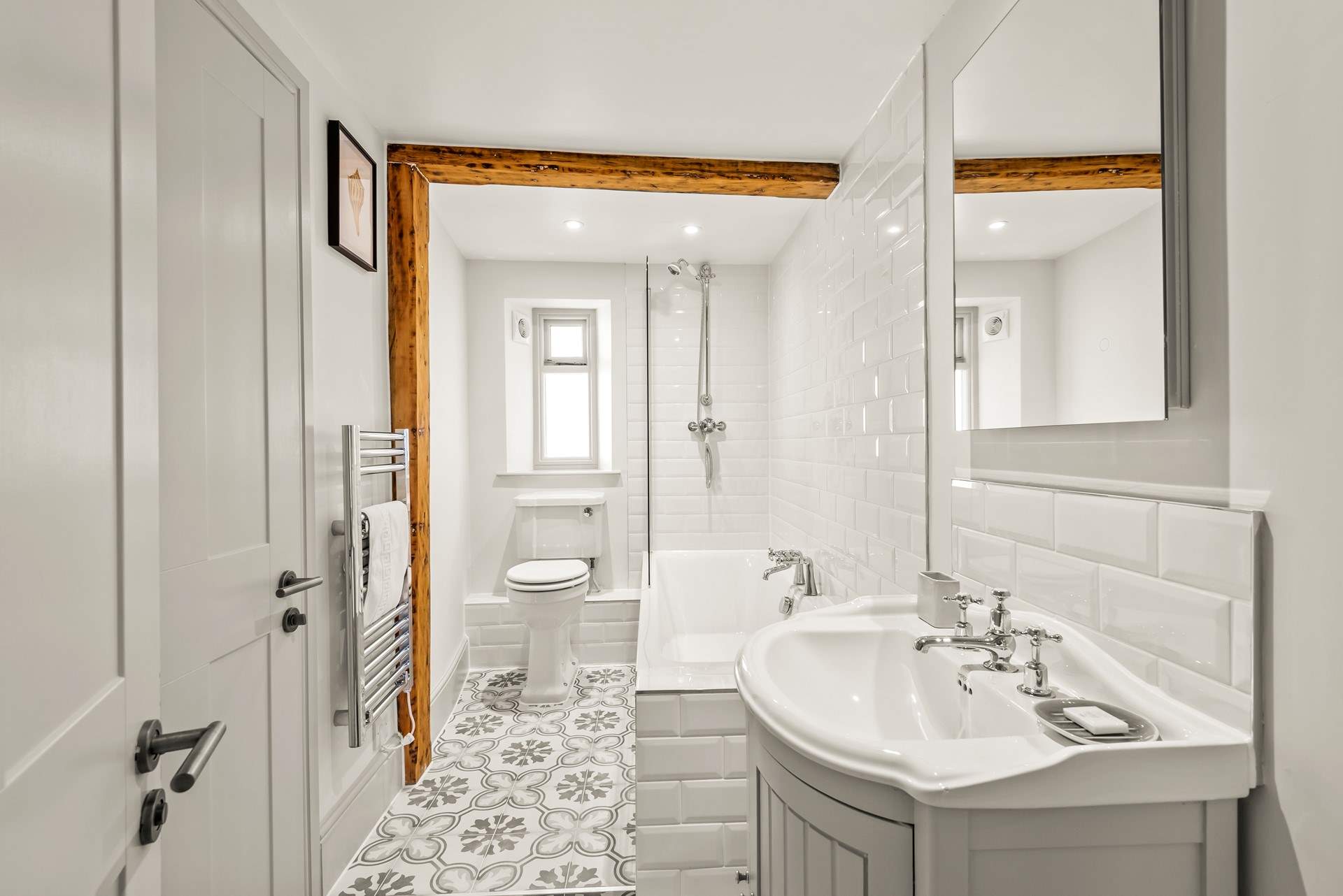 A great space to wash away the sand and suncream.