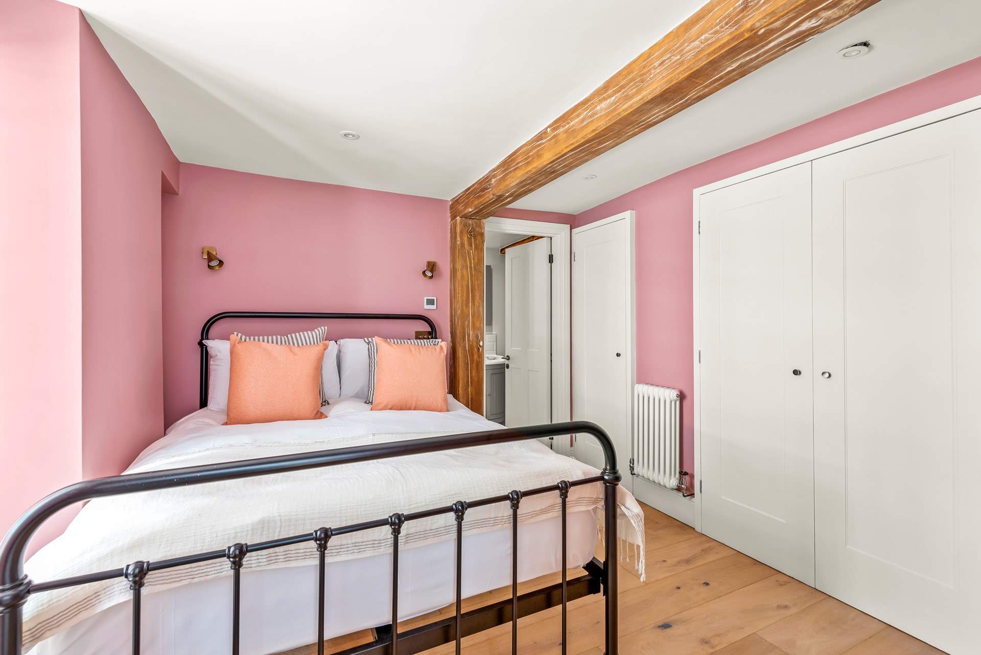 Bedroom two is cute and compact.