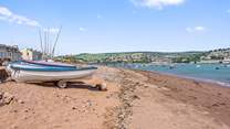 Sandy Shaldon Beach is just across the road from The Retreat. Good luck tearing the little ones away from this fabulous beach. 